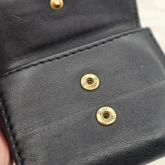 Dior Leather D-Fence Compact Wallet - Picture 14 of 16